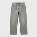 The Wide jean in Stone Grey — front view without model