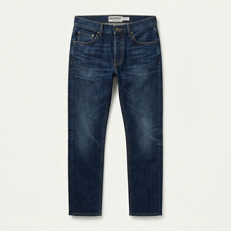 The Straight jean in Original Indigo — front view without model