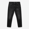 The Relaxed jean in Washed Black — front view without model